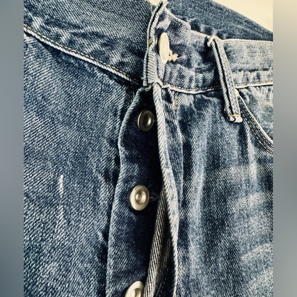 MOTHER Jeans Chaser Ankle Fray BOOTCAMP SZ 33 NEW! - Picture 8 of 16